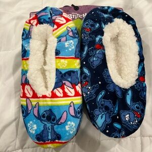 Stitch Fleece Slippers